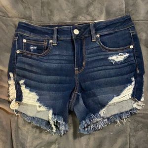 American eagle midi shorts
